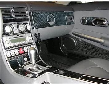 Chrysler CrossFire 2004-UP Full Set, Manual Gear Box Interior BD Dash Trim Kit - 1 - Interior Dash Trim Kit