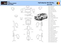 KIA Carens 2013 Interior WHZ Dashboard trim kit Parts - 1 - Interior Dash Trim Kit