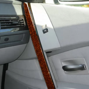 BMW 5-Series E60 2003-2008 3D Interior Dashboard Trim Kit Dash Trim Dekor 17-Parts