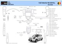 KIA Soul 2011 Interior WHZ Dashboard trim kit 20 Parts - 1 - Interior Dash Trim Kit
