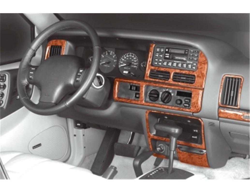 Mercedes ML-Class W163 01.2000 3M 3D Car Tuning Interior Tuning Interior Customisation UK Right Hand Drive Australia Dashboard T