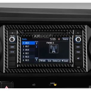 Toyota Tacoma 2016-2020 3D Interior Dashboard Trim Kit Dash Trim Dekor 78-Parts