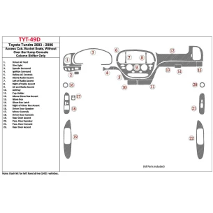 Toyota Tundra 2003-2006 Interior BD Dash Trim Kit