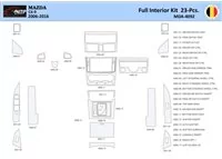 Mazda CX9 TB 2006-2016 Interior WHZ Dashboard trim kit 23 Parts - 1 - Interior Dash Trim Kit