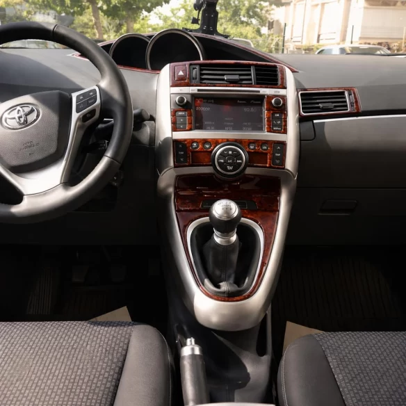 Toyota Verso R20 01.2013 3D Interior Dashboard Trim Kit Dash Trim Dekor 23-Parts