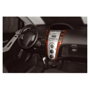 Toyota Yaris 12.05-12.09 3D Interior Dashboard Trim Kit Dash Trim Dekor 2-Parts