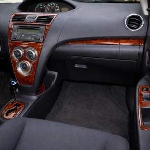 Toyota Yaris 2007-UP Full Set Interior BD Dash Trim Kit