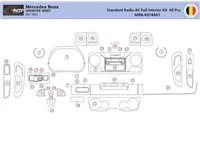 Mercedes Sprinter W907 Interior WHZ Dashboard trim kit 40 Parts - 1 - Interior Dash Trim Kit