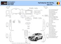 Mitsubishi Outlander 2013-2021 Interior WHZ Dashboard trim kit 32 Parts - 1 - Interior Dash Trim Kit