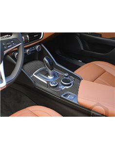 Alfa Romeo 2015 Giulia 952 3D Interior Dashboard Trim Kit Dash Trim Dekor 33-Parts