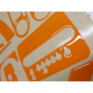 Volkswagen Beetle 2001-2005 Full Set fits Cabrio and Coupe With Armrest Interior BD Dash Trim Kit