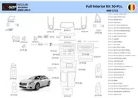 Nissan Maxima 2009-2015 Interior WHZ Dashboard trim kit 30 Parts - 1 - Interior Dash Trim Kit