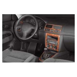 Volkswagen Bora 10.98-12.08 3D Interior Dashboard Trim Kit Dash Trim Dekor 19-Parts