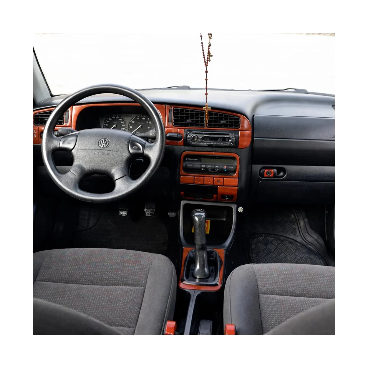 Volkswagen Cabrio 1994-2002 Automatic Gearbox, 18 Parts set Interior BD Dash Trim Kit