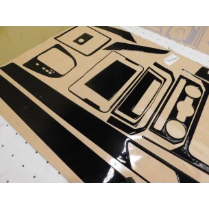 Volkswagen Caddy 09.2015 3D Interior Dashboard Trim Kit Dash Trim Dekor 20-Parts