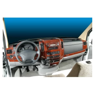 Volkswagen Crafter 04.2006 3D Interior Dashboard Trim Kit Dash Trim Dekor 40-Parts