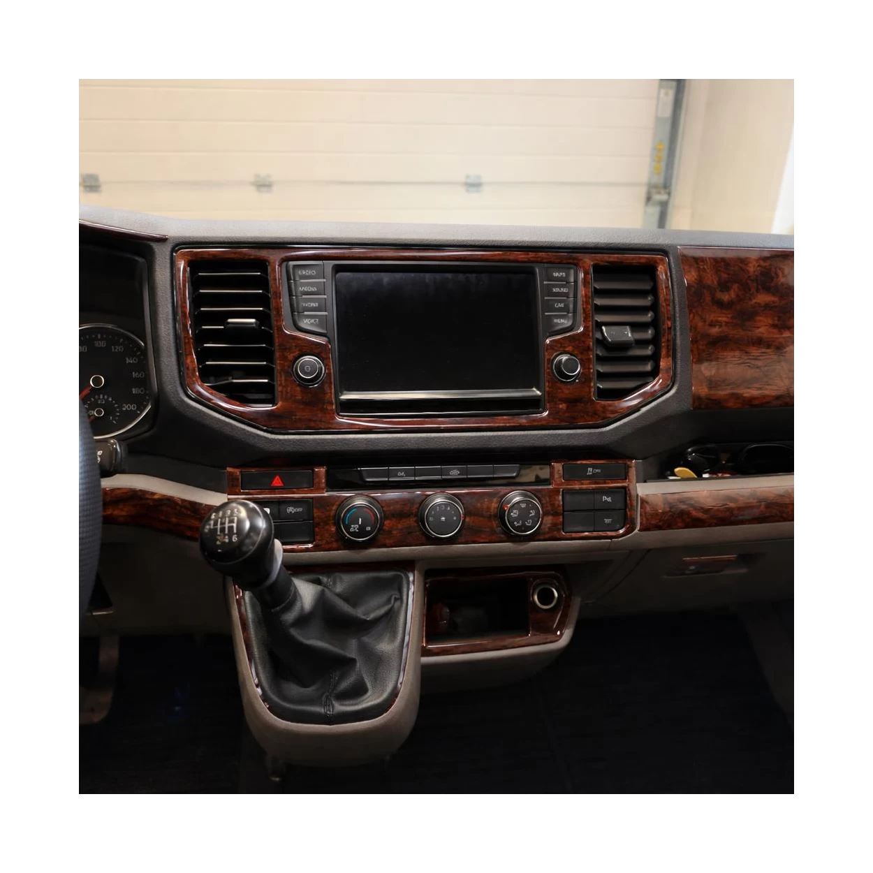 Volkswagen Crafter 2019 3D Interior Dashboard Trim Kit Dash Trim Dekor 23-Parts