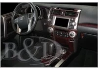 Toyota 4Runner 2014 Interior WHZ Dashboard trim kit 30 Parts - 2 - Interior Dash Trim Kit