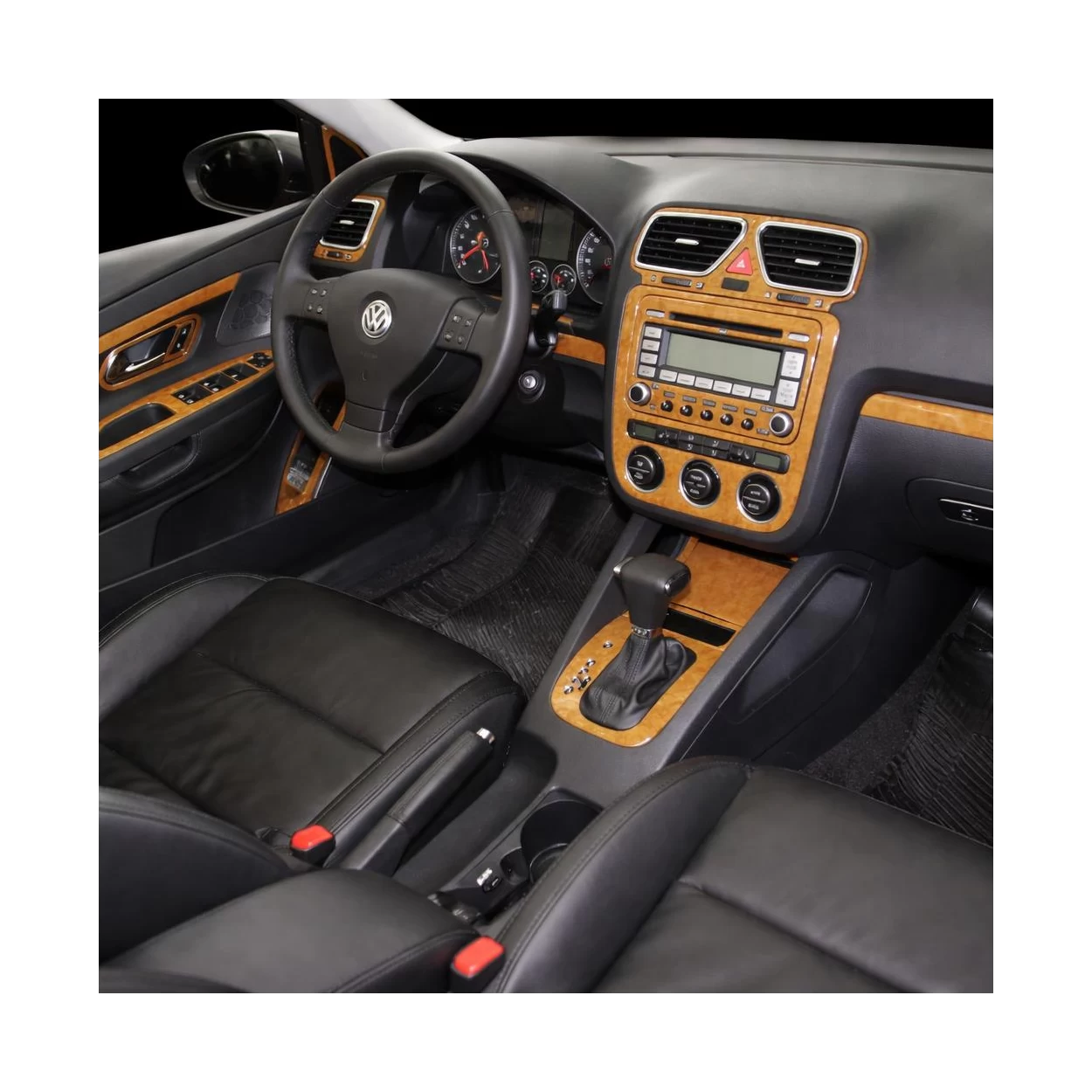 Volkswagen EOS 2006-UP Full Set, Automatic Gear Interior BD Dash Trim Kit