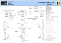 Toyota Camry 2005-2006 Interior WHZ Dashboard trim kit 37 Parts - 1 - Interior Dash Trim Kit