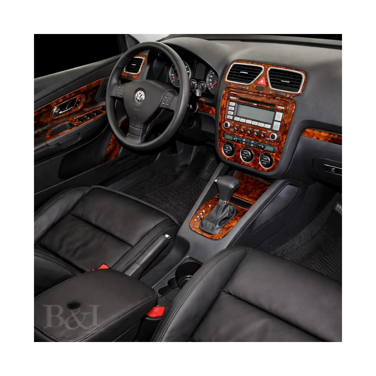 Volkswagen EOS 2013-UP Full Set, Automatic Gearbox Interior BD Dash Trim Kit