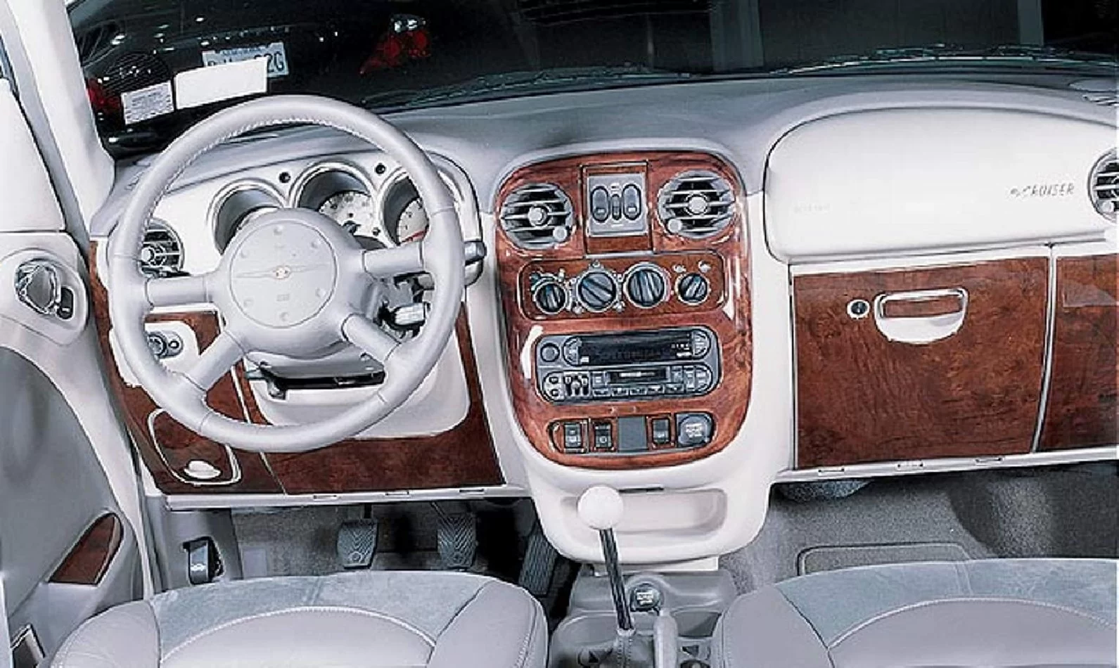 Chrysler PT Cruiser 2001-2005 Full Set, With Power Mirrors, Automatic Gearbox, 24 Parts set Interior BD Dash Trim Kit - 1 - Inte