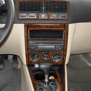 Volkswagen Golf 1999-2004 4 Doors, Manual Gear Box Interior BD Dash Trim Kit