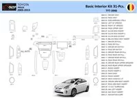 Toyota Prius 2009-2015 Interior WHZ Dashboard trim kit 31 Parts - 1 - Interior Dash Trim Kit