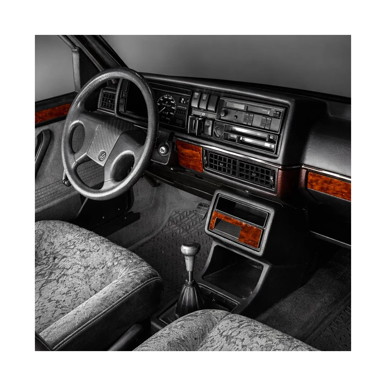 Volkswagen Golf II Jetta II 01.85-07.91 3D Interior Dashboard Trim Kit Dash Trim Dekor 13-Parts