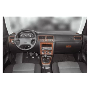 Volkswagen Golf IV 10.97-09.03 3D Interior Dashboard Trim Kit Dash Trim Dekor 15-Parts