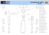 Volvo S40-V50 2004-2012 Interior WHZ Dashboard trim kit 19 Parts - 1 - Interior Dash Trim Kit