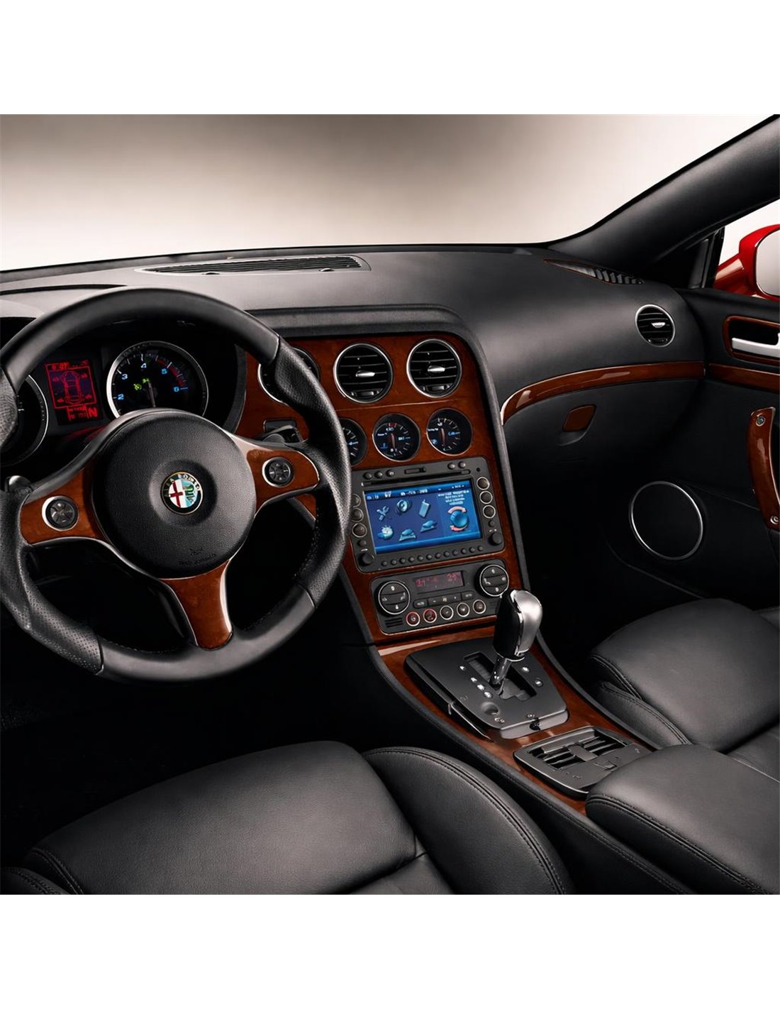 Alfa Romeo 159 2005-2011 3D Interior Dashboard Trim Kit WHZ Dash Trim Dekor 27-Parts