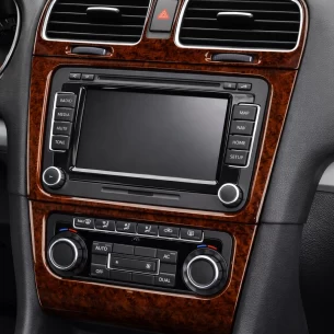 Volkswagen Golf VI 09.2008 3D Interior Dashboard Trim Kit Dash Trim Dekor 15-Parts