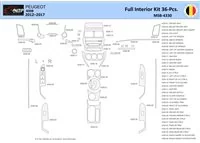 Peugeot 4008 2012-2017 Interior WHZ Dashboard trim kit 36 Parts - 1 - Interior Dash Trim Kit