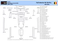 Audi A5 Cabrio 2008–2016 Interior WHZ Dashboard trim kit 40 Parts - 1 - Interior Dash Trim Kit