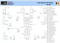 Nissan Murano 2011 Interior WHZ Dashboard trim kit 33 Parts - 1 - Interior Dash Trim Kit