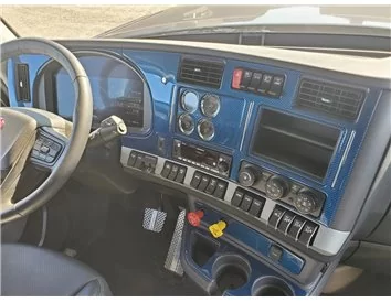 Kenworth T880 Truck- Year 2013-2021 Interior Style Dash trim kit 