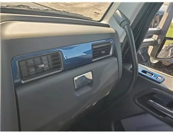 Kenworth T880 Truck- Year 2013-2021 Interior Style Dash trim kit  - 3 - Interior Dash Trim Kit