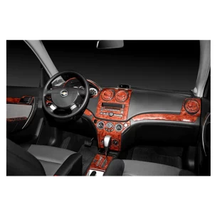 Chevrolet Aveo 02.2006 3D Interior Dashboard Trim Kit Dash Trim Dekor 21-Parts