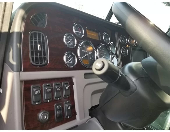 Peterbilt 365 Truck - Year 2016-2021 Interior Cabin Style Full Dash trim kit - 1 - Interior Dash Trim Kit