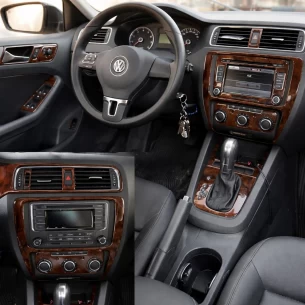 Volkswagen Jetta 2011-UP Full Set, Without NAVI Interior BD Dash Trim Kit