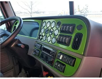 Peterbilt 365 (Truck) 2022-2023 Interior Cabin Style Full Dash trim kit - 1 - Interior Dash Trim Kit