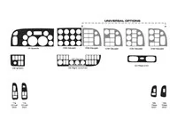 Peterbilt 389 Truck - Year 2016-2021 Interior Cabin Style Full Dash trim kit - 1 - Interior Dash Trim Kit Peterbilt 389 Truck - Year 2016-2021 Interior Cabin Style Full Dash trim kit - 1 - Interior Dash Trim Kit