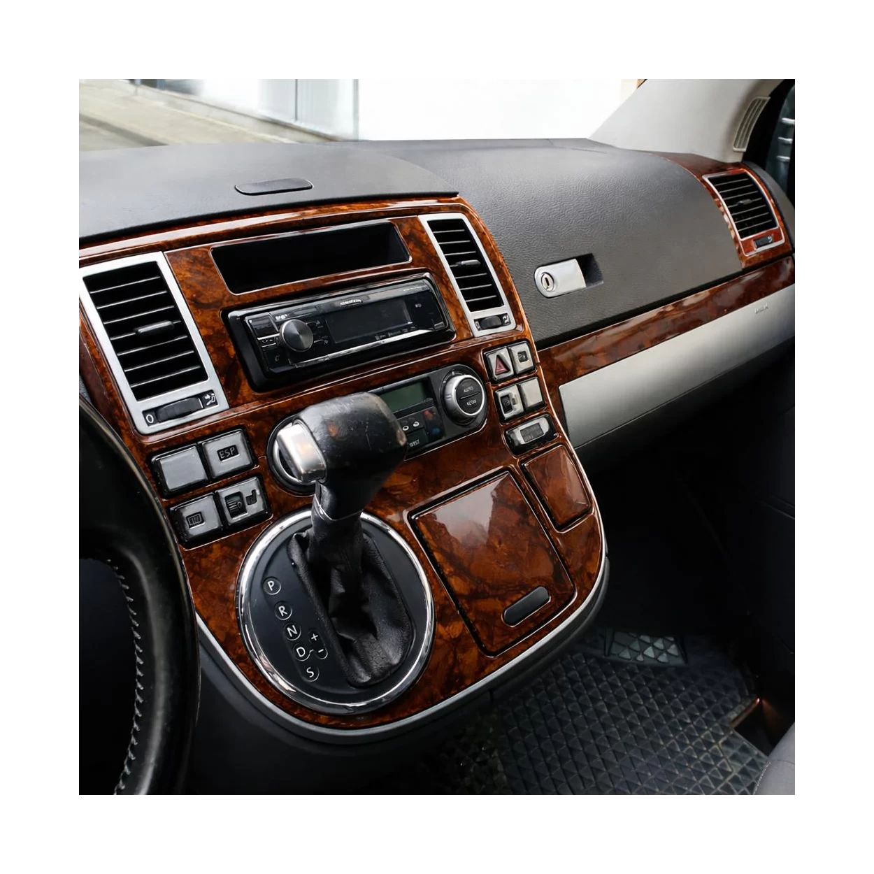 Volkswagen Multivan 2003-2010 3D Interior Dashboard Trim Kit Dash Trim Dekor 26-Parts