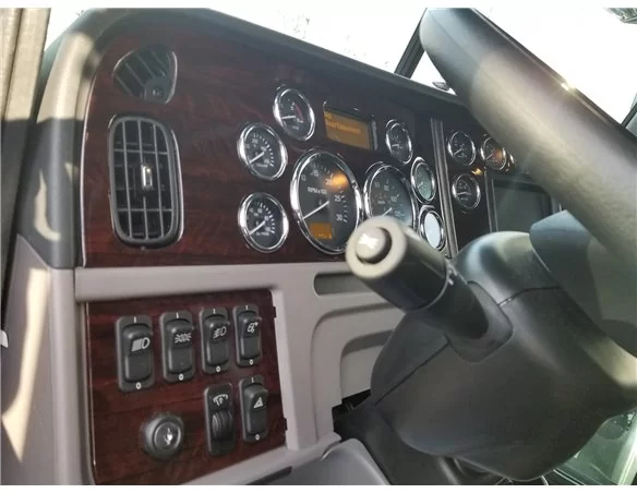 Peterbilt 389 Truck - Year 2016-2021 Interior Cabin Style Much Original Dash trim kit
