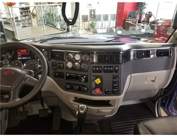 Peterbilt 567 Truck - Year 2013-2021 Interior Cabin Style Full Dash trim kit