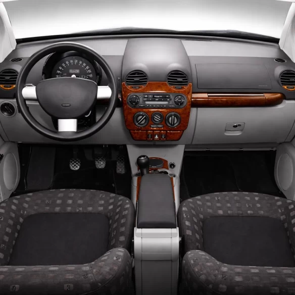 Volkswagen New Beettle 03.98-04.02 3D Interior Dashboard Trim Kit Dash Trim Dekor 11-Parts