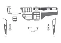 Peterbilt 579 Truck - Year 2022 Interior Cabin Style Full Dash trim kit - 1 - Interior Dash Trim Kit Peterbilt 579 Truck - Year 2022 Interior Cabin Style Full Dash trim kit - 1 - Interior Dash Trim Kit