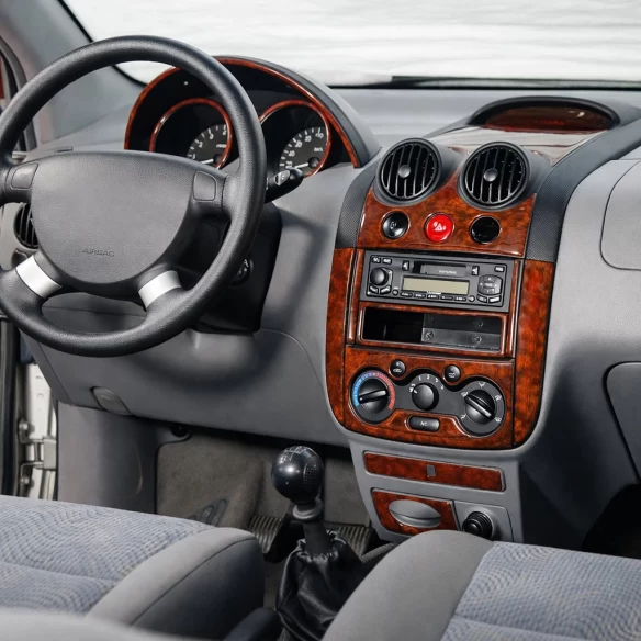 Chevrolet Aveo 2004-UP Full Set Interior BD Dash Trim Kit