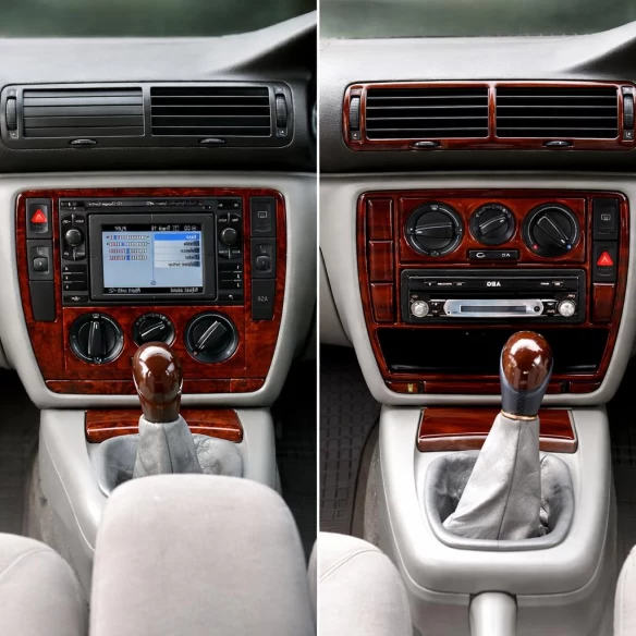 Volkswagen Passat 2000-2005 Full Set, 24 Parts set Interior BD Dash Trim Kit